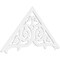 Ekena Millwork Pitch Athens Architectural Grade PVC Gable Pediment, 72"W x 36"H x 1"P (12/12) GPP072X036X100ATH - alternate 1